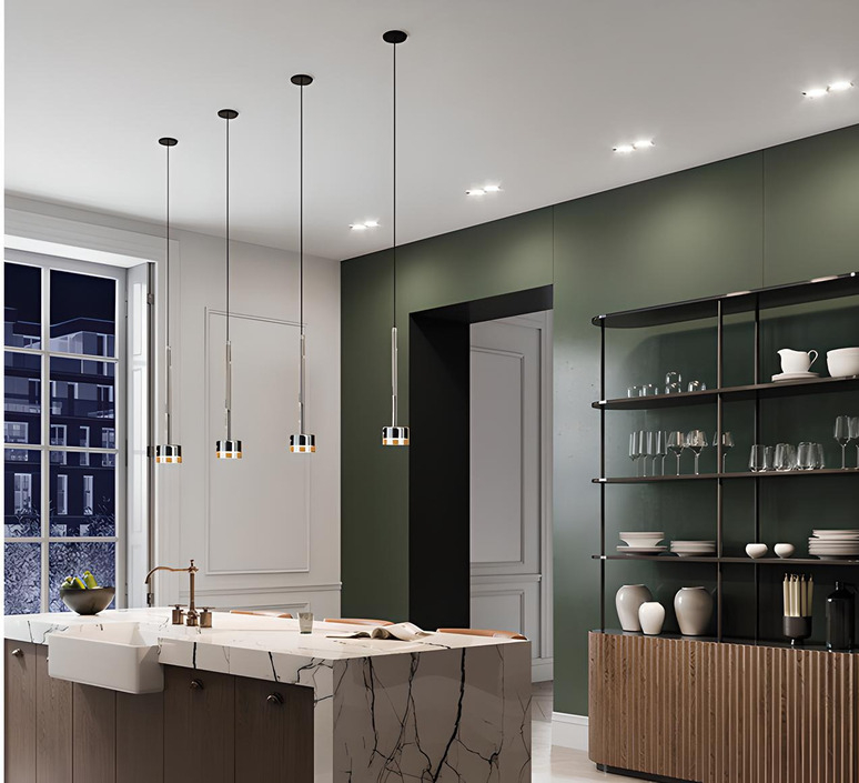 Suspension, Tonic, bronze, Ø9,8cm, H43cm - Mantra