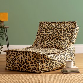 icon Leopard Print Bean Bag Collection
