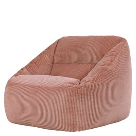 icon Natalia Corduroy Armchair Bean Bag - Dawn Pink