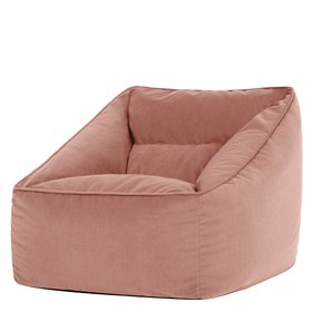 icon® Natalia Matte Velvet Armchair Bean Bag - Pink