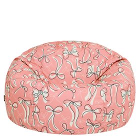 icon® Kids XL Kingston Bow Print Classic Bean Bag