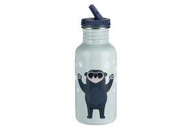 Blafre Trinkflasche BRILLENBÄR BLAU