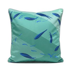 Fishes in Greece Cushion