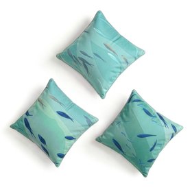 Fishes in Greece Set of 3 Cushions