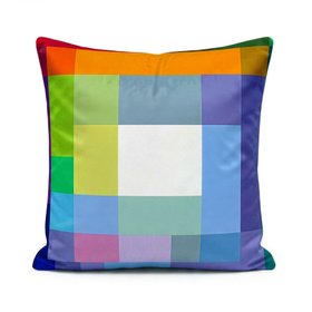 Chromatic Pixels Cushion