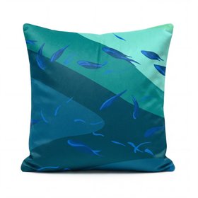 Fish Dark Cushion