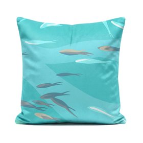 Fish Dark Cushion