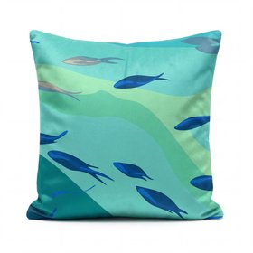 Fish Dark Cushion