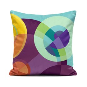 Sonia and Sonya (Damson) Cushion