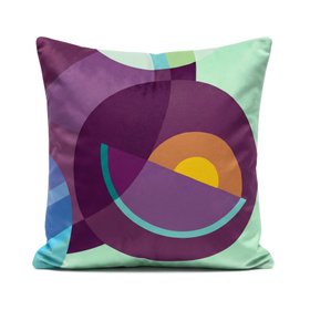 Sonia and Sonya (Damson) Cushion