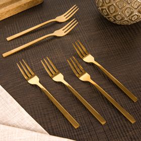 Set 6 Forchette Per Dolce Oro