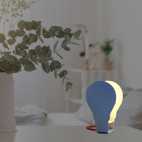 Lampada da tavolo/parete - Lampadin@ - Azzurro Serenity