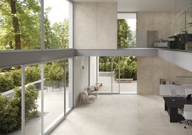 Piastrelle hall MOOVUP effetto cemento grigio CLAY