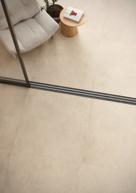 Piastrelle pavimento MOOVUP effetto cemento sabbia SAND