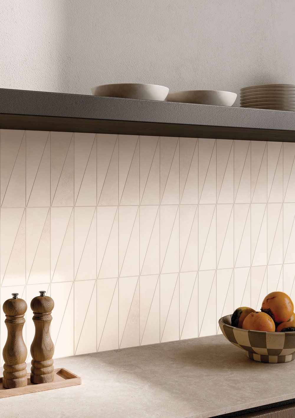 Piastrelle in gres Keope Cottomilano effetto Terracotta bianco talco