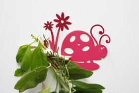 Piccoli Decori - Baby Spikey Coccinella fucsia