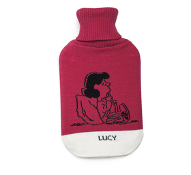 BORSA ACQUA CALDA PEANUTS ROSA