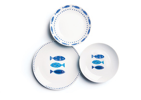 SERVIZIO TAVOLA 18 PZ OCEAN