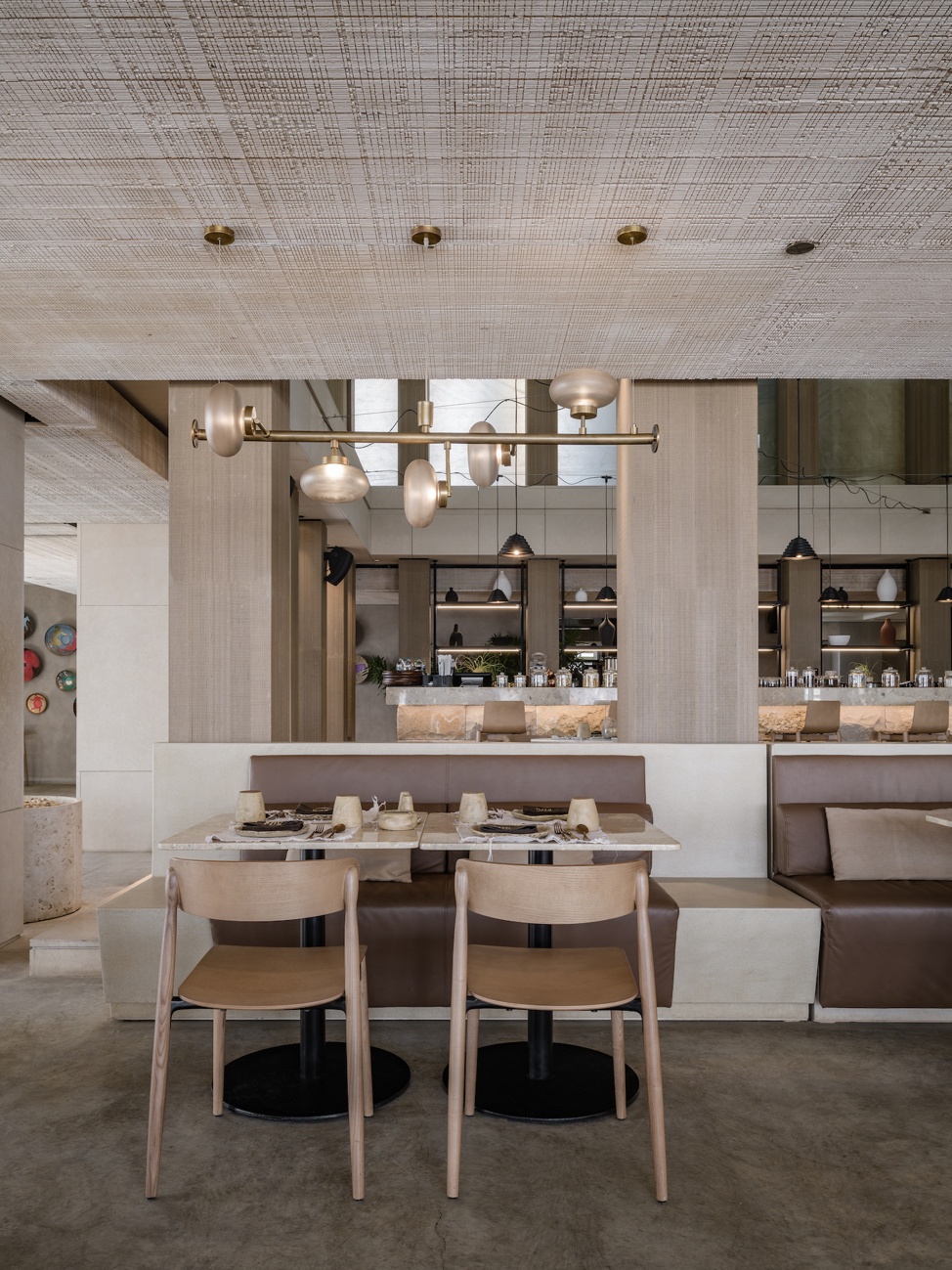Parquet Fabrique di Marc Sadler - Progetto Ristorante Piramidi di Giza