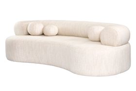 Rolls Three Seat Sofa Natural Linen