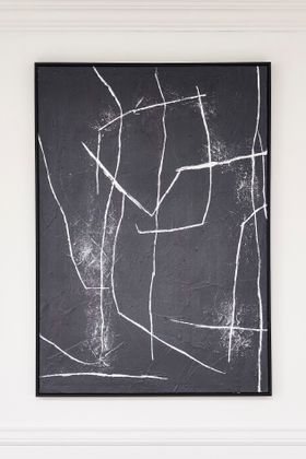 Structures Two - Hand-Painted Wall Art