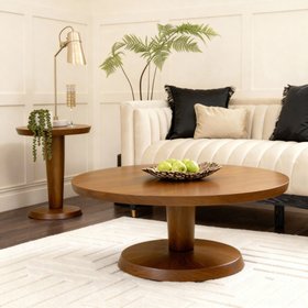 Sia Coffee Table - Chestnut