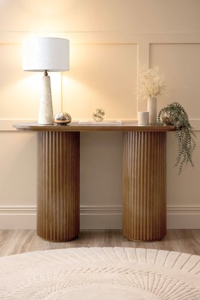 Ophelia Chestnut Console Table