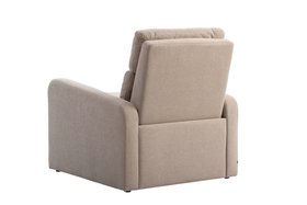 Lennox Electric Recliner Armchair - Taupe