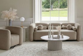 Munich Three Seat Sofa – Taupe