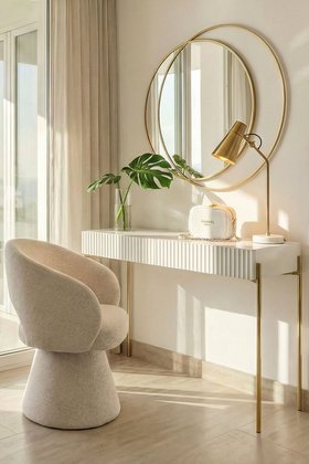 Lexington Pebble Grey Console Table