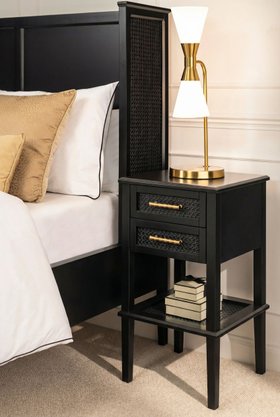 Kingston Wicker Bedside Table