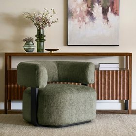 Pax Accent Chair - Forest Green