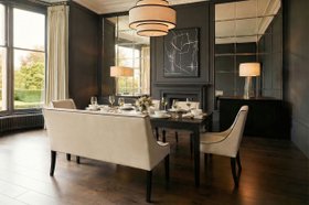 Chatsworth Bench – Two Tone Calico