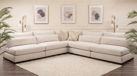 Burbank Extra-Large No-Arm Corner Sofa