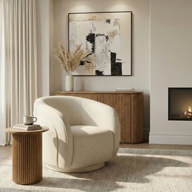 Orla Swivel Chair – Calico