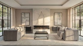 Essen Three Seat Sofa – Dove Grey