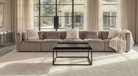 Essen Five Seat Sofa – Taupe