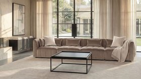 Essen Four Seat Sofa – Taupe