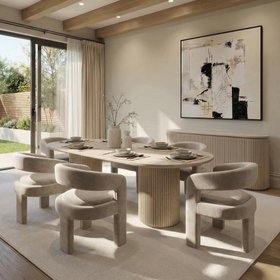 Santini Dining Chair – Taupe