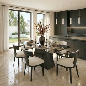 Loretta Black Dining Table