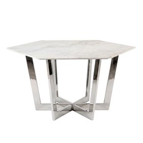 Kronos Chrome Dining Table