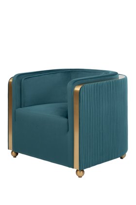 Ozman Lounge Chair - Peacock
