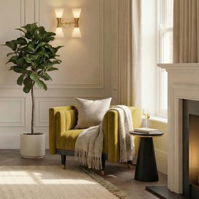 Metz Armchair - Olive