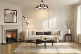 Baxter Three Seat Sofa – Ivory