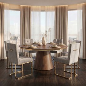 Lorenzo Dining Chair - Dove Grey