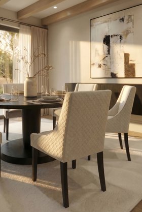 Chatsworth Dining Chair – Chalk Diamond