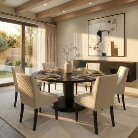 Chatsworth Dining Chair – Chalk Diamond
