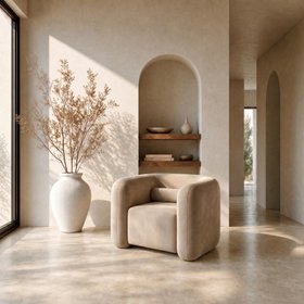 Munich Armchair - Taupe
