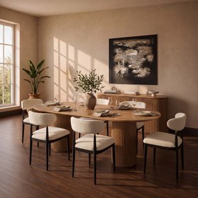 Ophelia Chestnut Dining Table