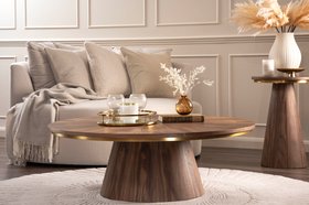 Brewster Walnut Coffee Table